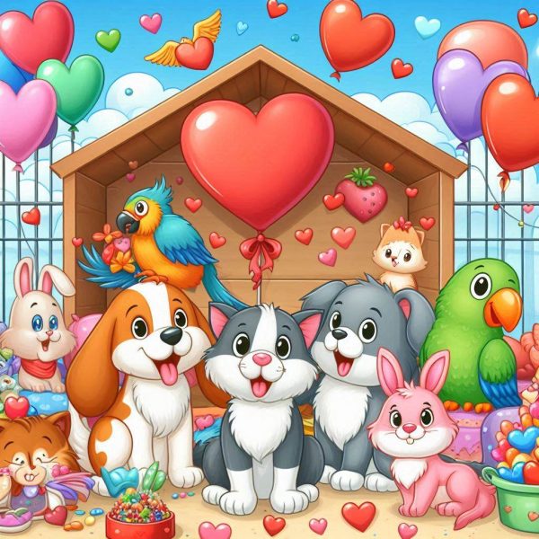 Valentine's Day at the Animal Shelter