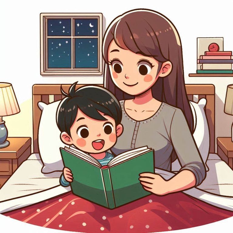 Read more about the article The Impact of Bedtime Stories on Children’s Vocabulary and Language Skills