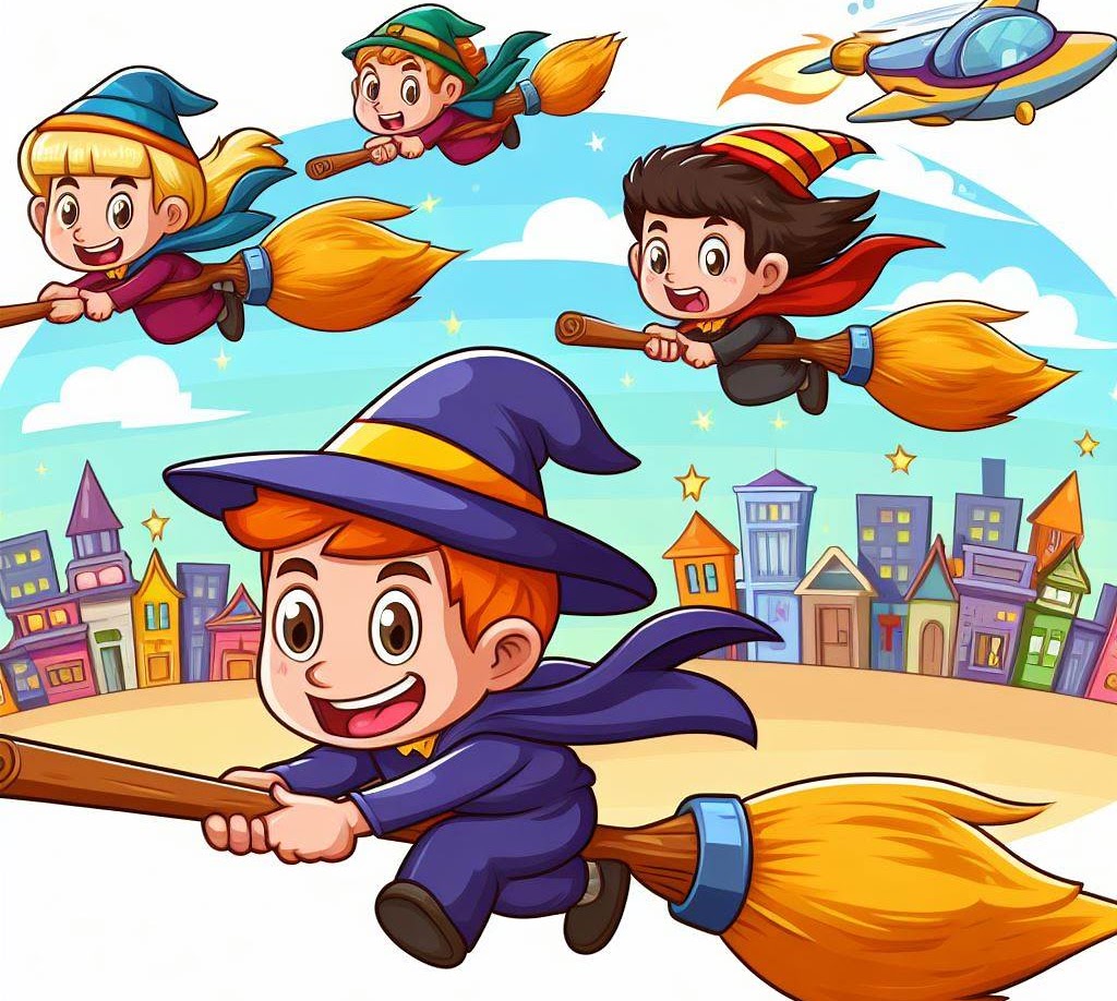 You are currently viewing Episode 9 </p>The Flying Broomstick Race