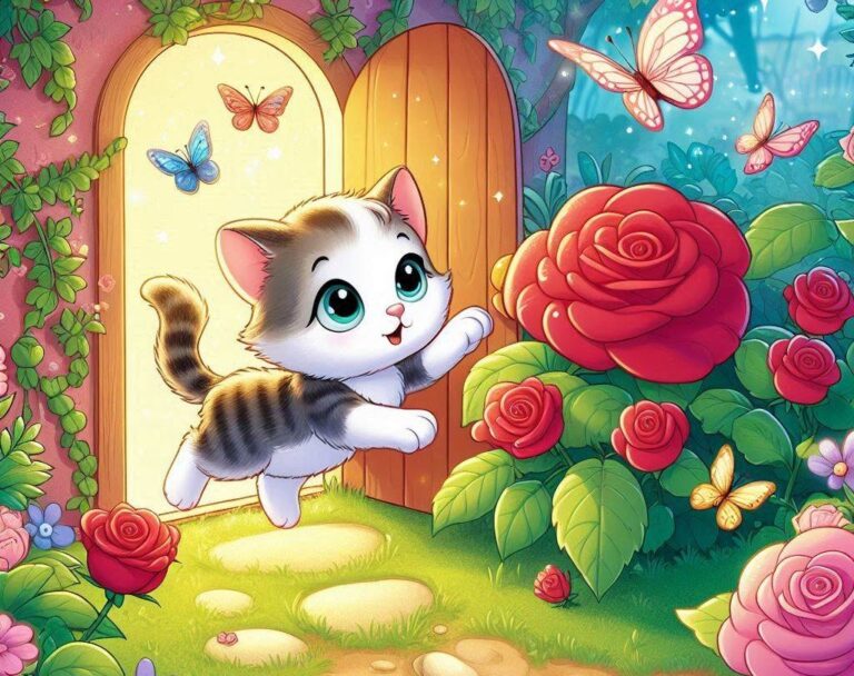 Read more about the article The Curious Kitten’s Magical Journey