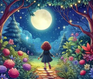 The Magical Moonlit Garden