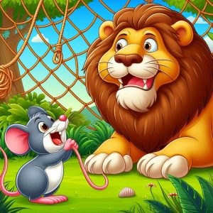 mouse and lion