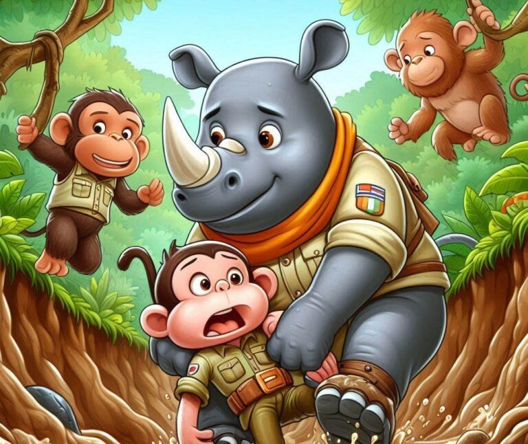 Read more about the article The Rhino’s Courageous Rescue