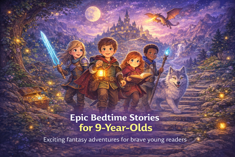 Read more about the article Bedtime stories for a 9-year-old
