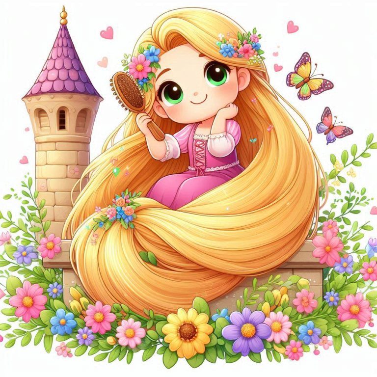 Rapunzel for a 4YearOld Stories for Kids