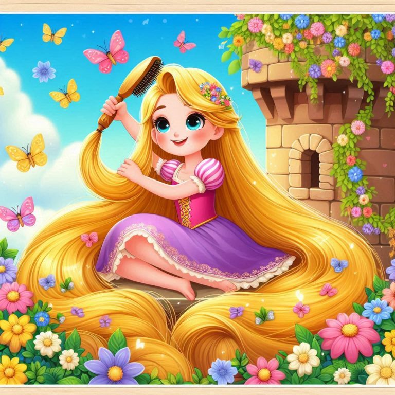 Rapunzel for a 5YearOld Stories for Kids