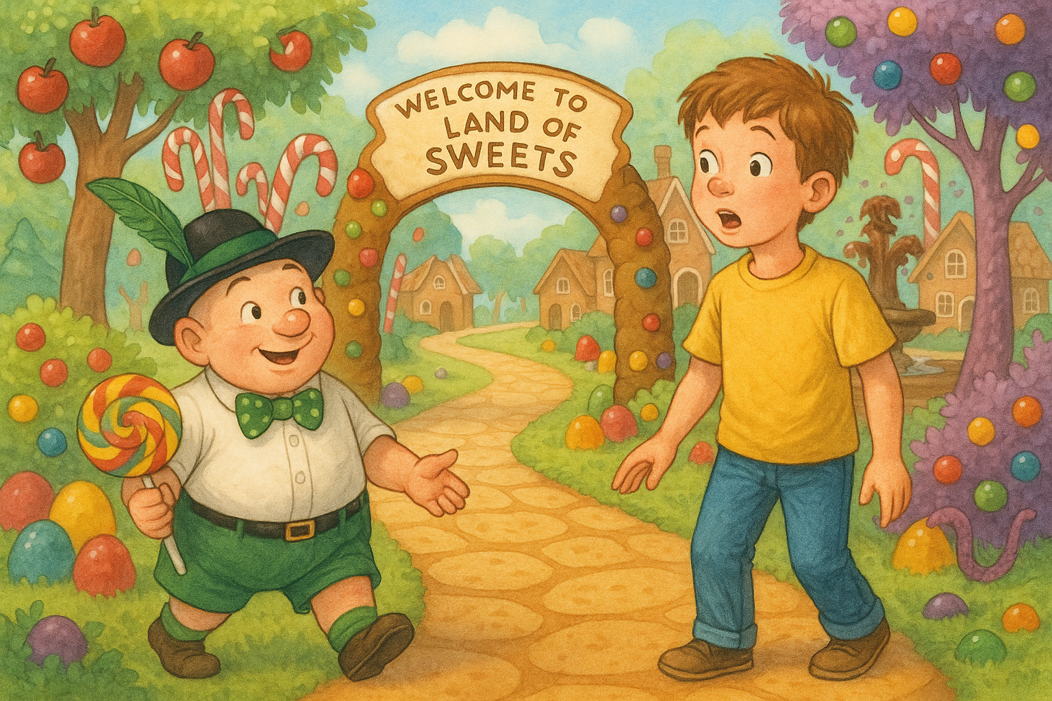 You are currently viewing <span style="color: red; font-weight: bold;">New! </span>The Land of Sweets