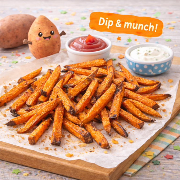 Read more about the article <span style="color: red; font-weight: bold;">New! </span>🍠 Baked Sweet Potato Fries