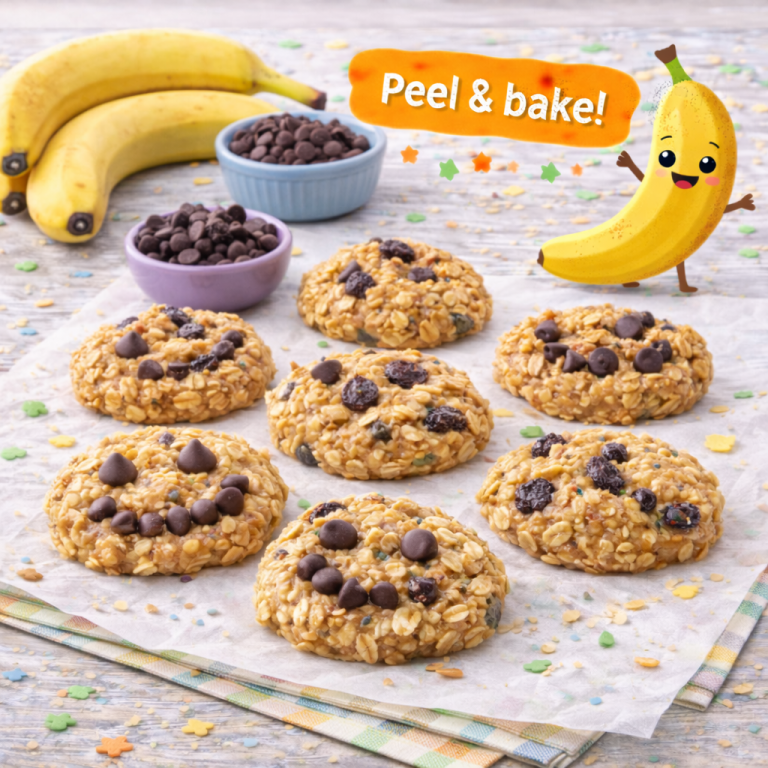 Read more about the article <span style="color: red; font-weight: bold;">New! </span>🍪 Banana Oat Cookies