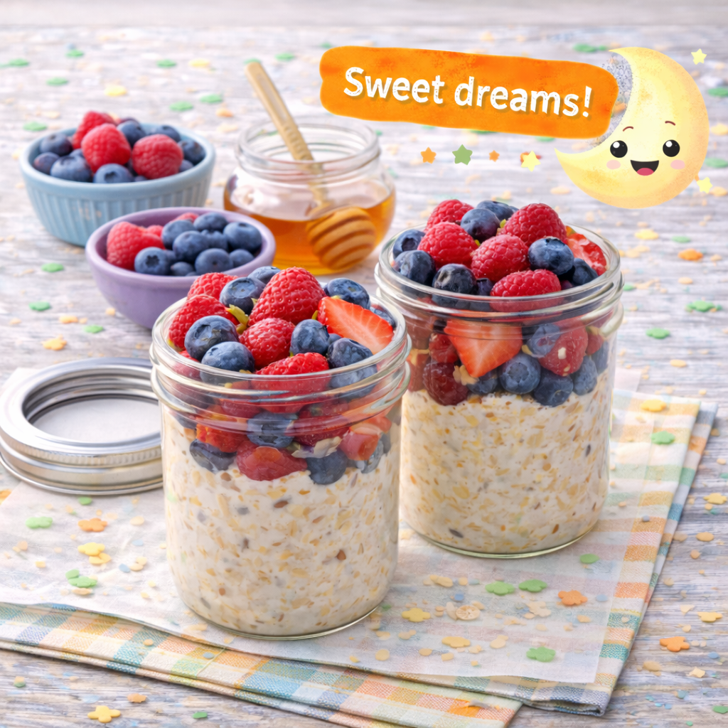 You are currently viewing <span style="color: red; font-weight: bold;">New! </span>🌙 Berry Overnight Oats