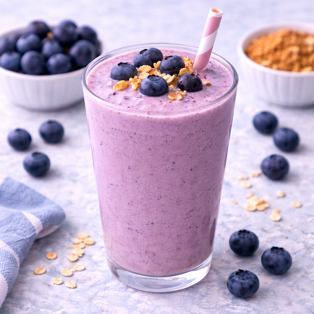 Blueberry Yogurt Shake