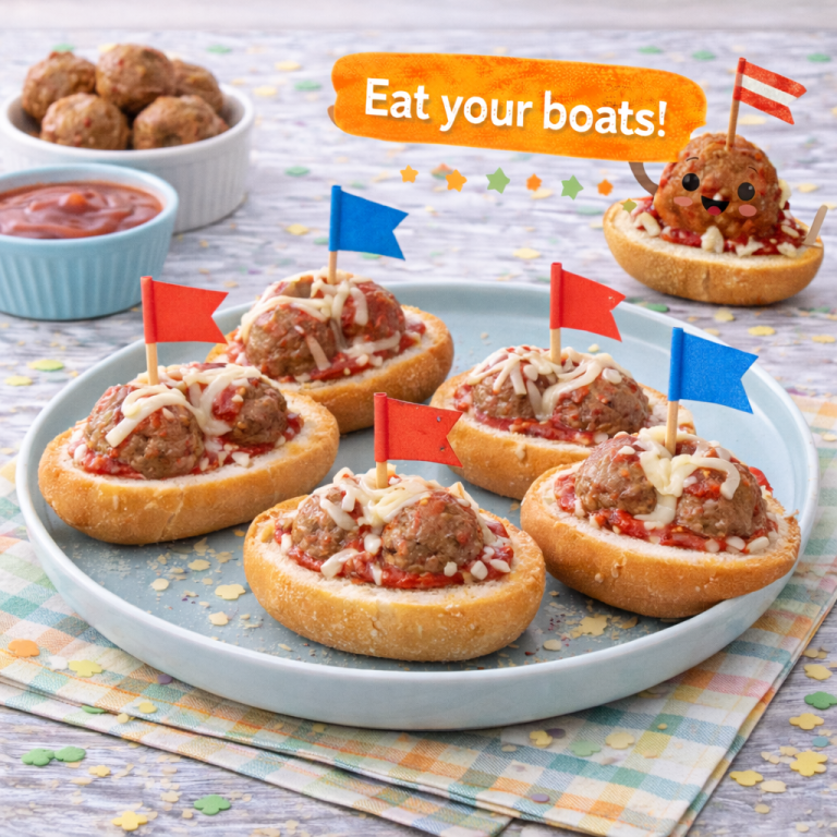 Read more about the article <span style="color: red; font-weight: bold;">New! </span>🛶 Mini Meatball Boats