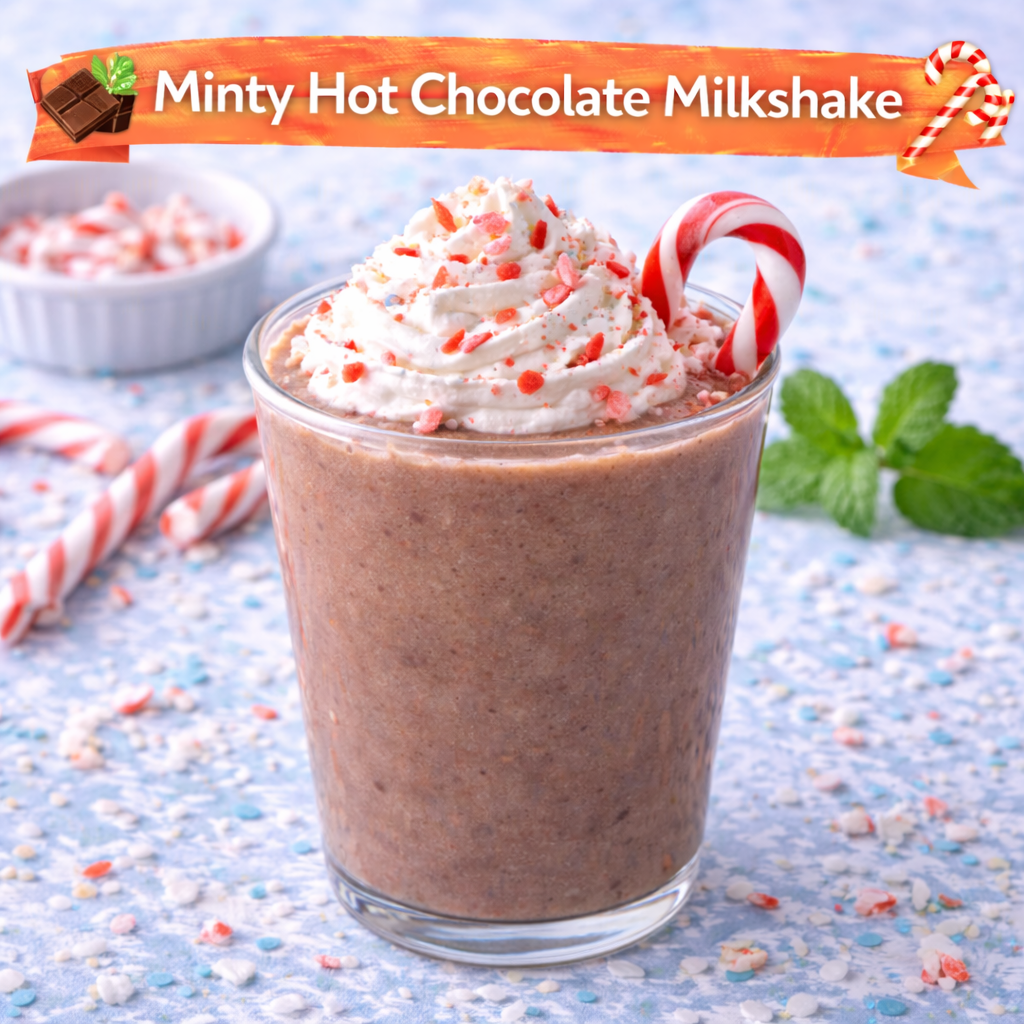 You are currently viewing <span style="color: red; font-weight: bold;">New! </span>🍫🌿 Minty Hot Chocolate Milkshake