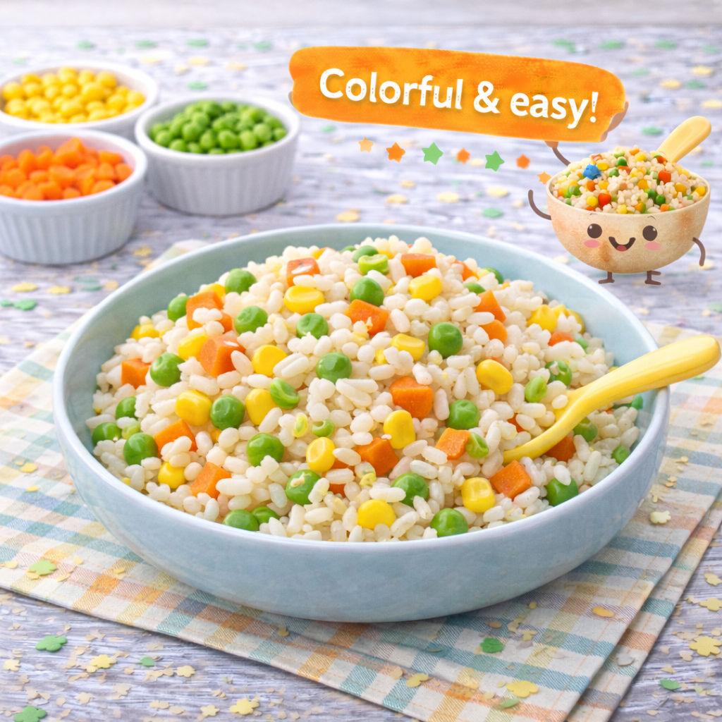 You are currently viewing <span style="color: red; font-weight: bold;">New! </span>🌈 Rainbow Fried Rice