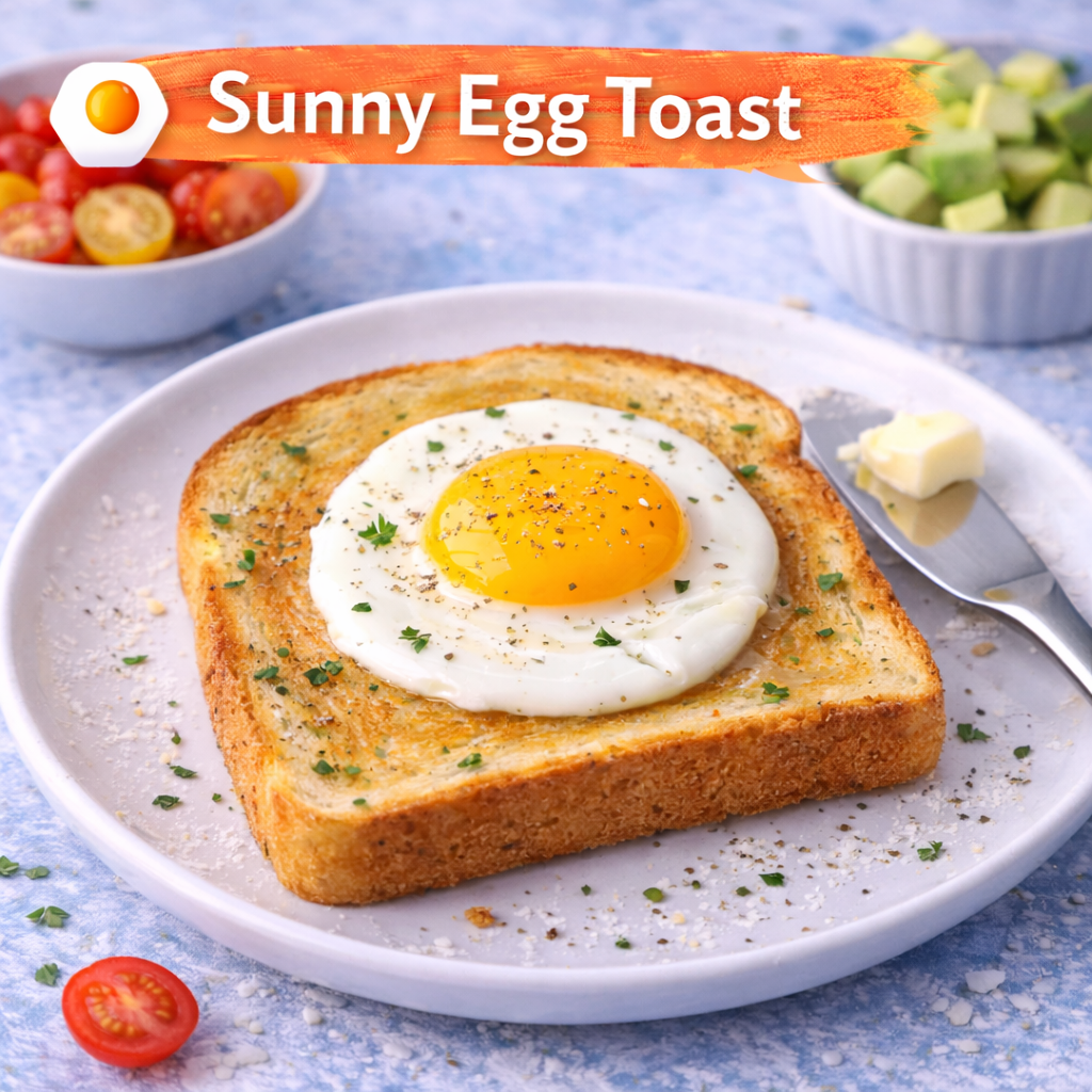 You are currently viewing <span style="color: red; font-weight: bold;">New! </span>🍳 Sunny Egg Toast