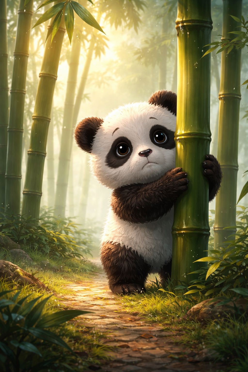You are currently viewing <span style="color: red; font-weight: bold;">New! </span>The Panda Who Was Afraid of Falling