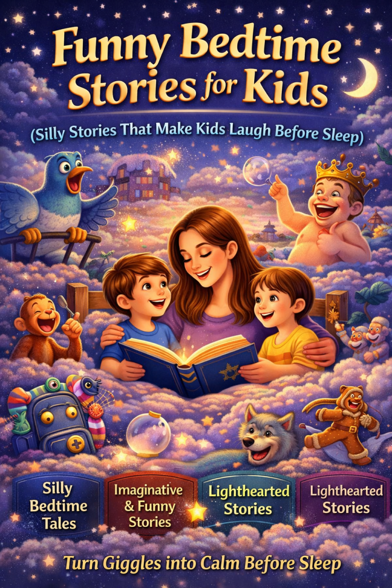 Read more about the article Funny Bedtime Stories for Kids (Silly Stories That Make Kids Laugh)