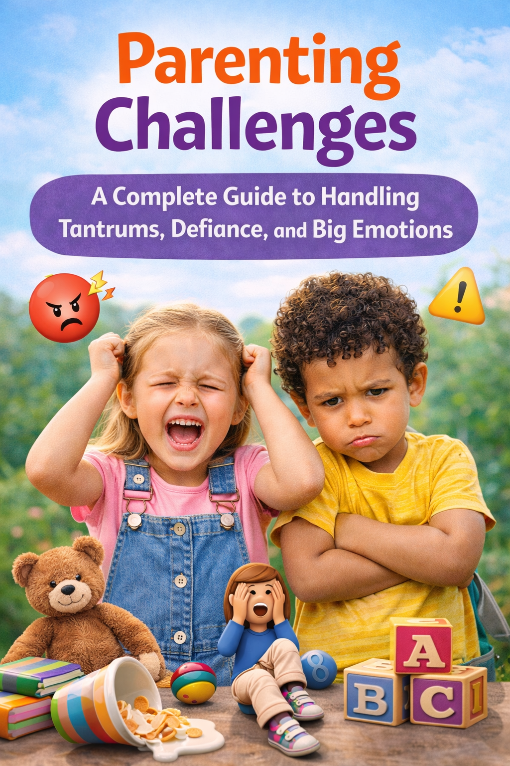 You are currently viewing <span style="color: red; font-weight: bold;">New! </span>Parenting Challenges: A Complete Guide to Handling Tantrums, Defiance, and Big Emotions