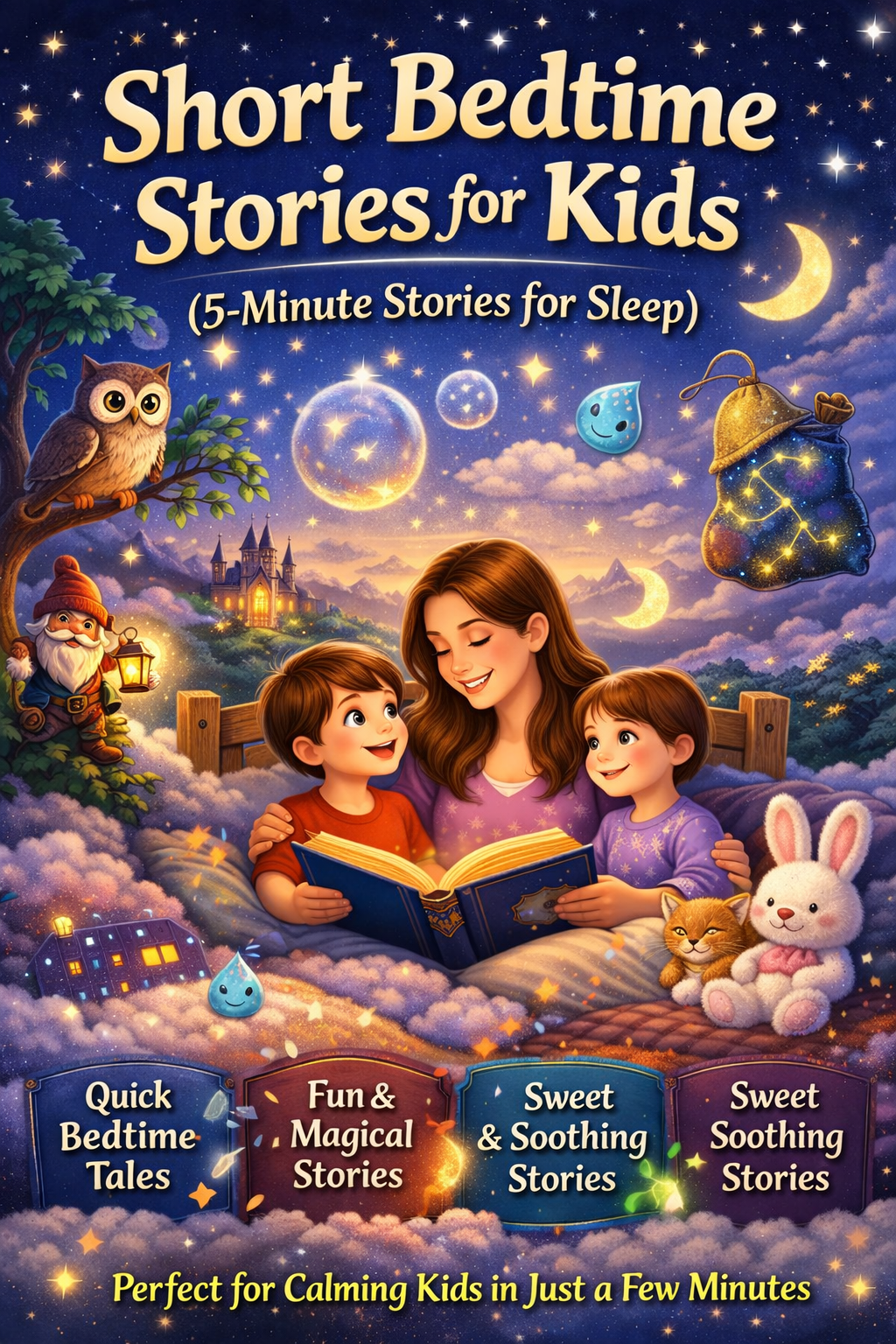 You are currently viewing <span style="color: red; font-weight: bold;">New! </span>🌙 Short Bedtime Stories for Kids (5-Minute Stories for Busy Nights)