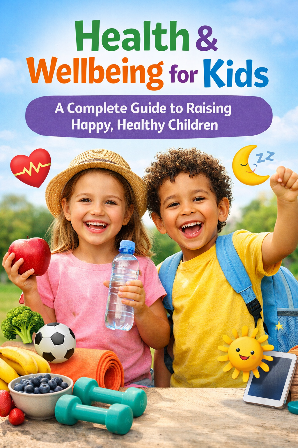 You are currently viewing <span style="color: red; font-weight: bold;">New! </span>Health & Wellbeing for Kids: A Complete Guide to Raising Happy, Healthy Children