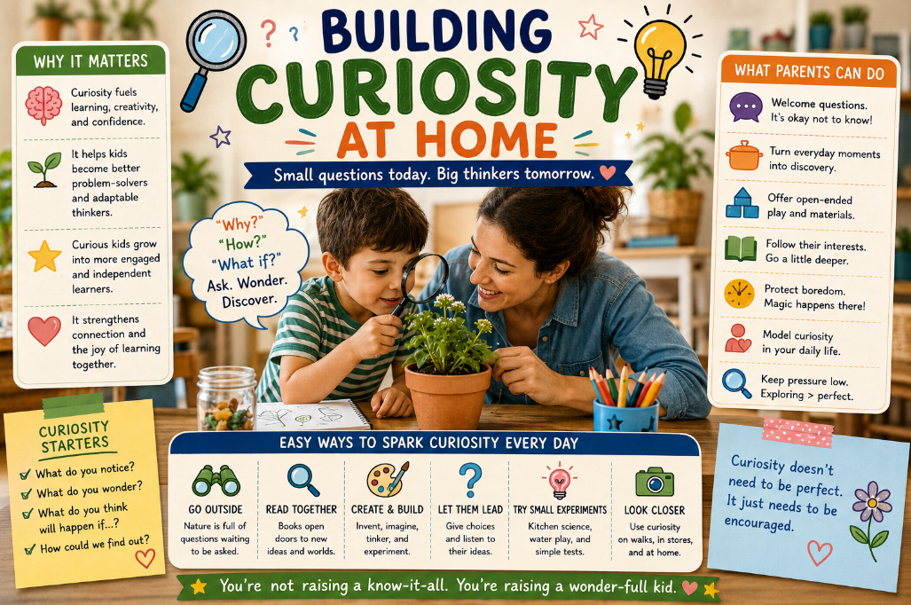 You are currently viewing Building Curiosity at Home
