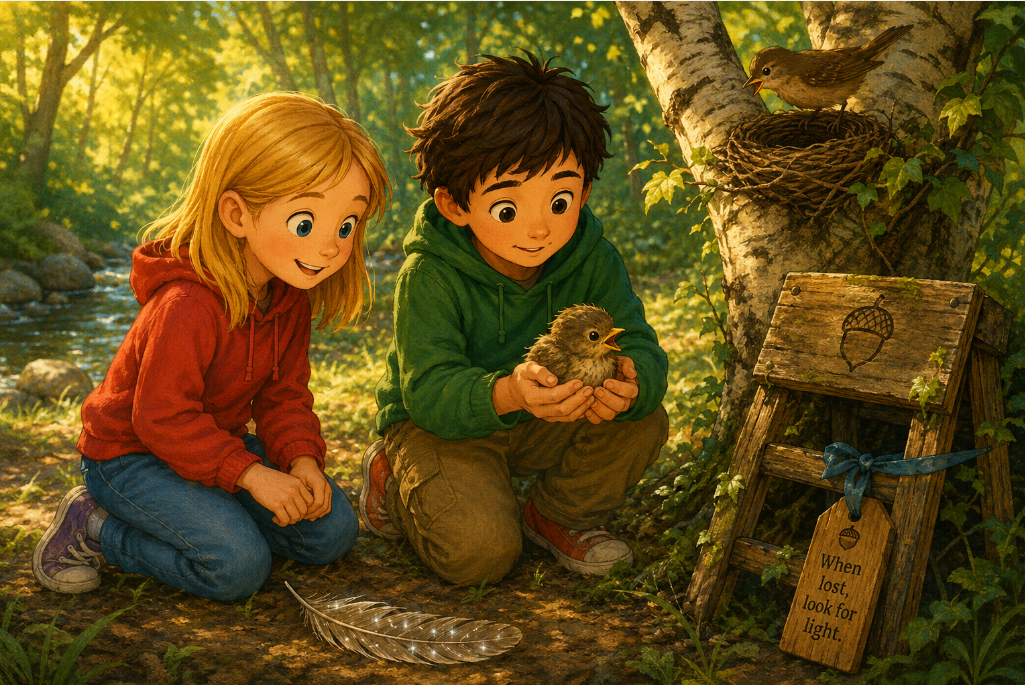 You are currently viewing <span style="color: red; font-weight: bold;">New! </span>Chapter 6: The Sparkling Feather