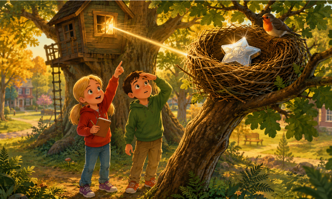 You are currently viewing <span style="color: red; font-weight: bold;">New! </span>Chapter 9: The Missing Star Badge