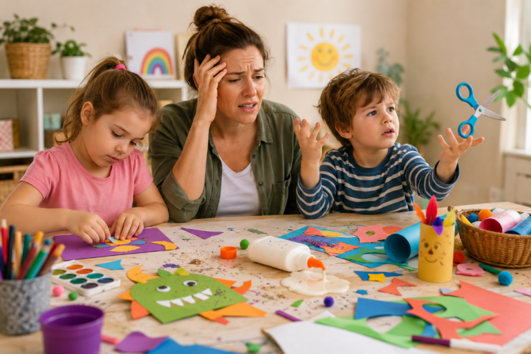 Read more about the article <span style="color: red; font-weight: bold;">New! </span>Easy Family Craft Projects