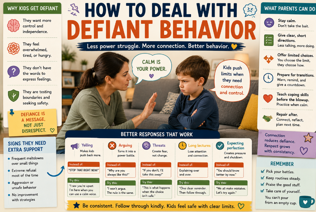 You are currently viewing How to Deal With Defiant Behavior