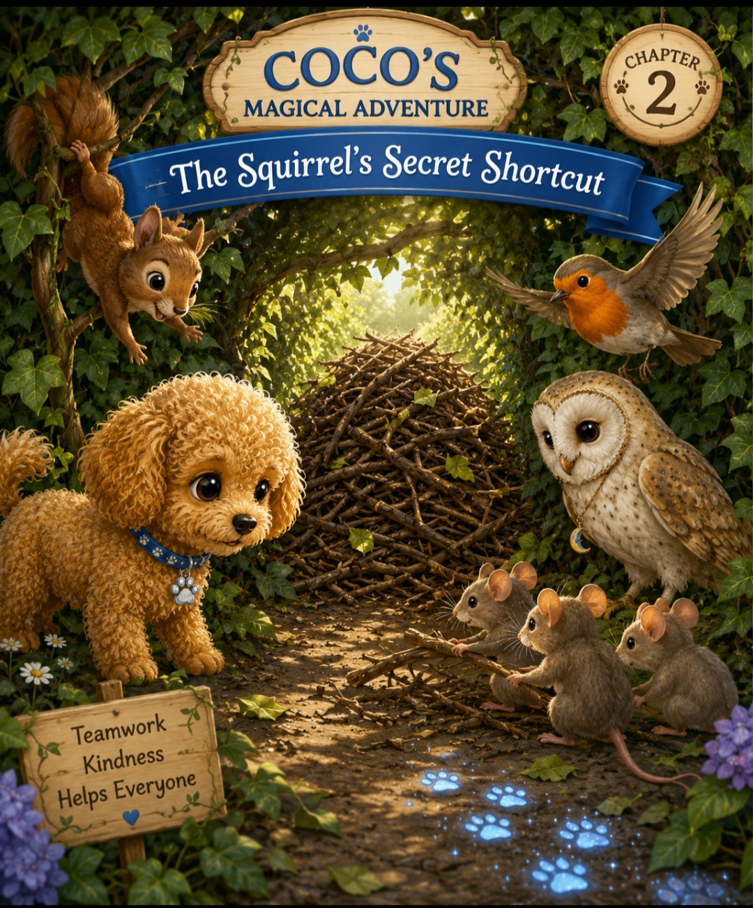 You are currently viewing <span style="color: red; font-weight: bold;">New! </span>Chapter 2: The Squirrel’s Secret Shortcut