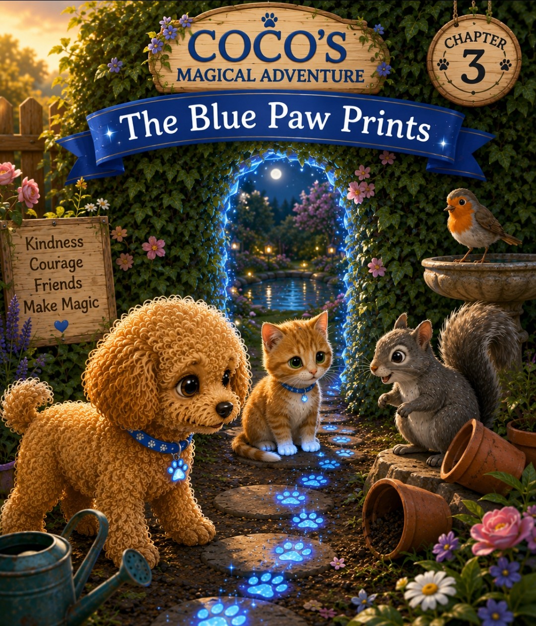 You are currently viewing <span style="color: red; font-weight: bold;">New! </span>Chapter 3: The Blue Paw Prints