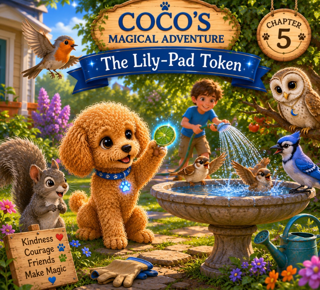 You are currently viewing <span style="color: red; font-weight: bold;">New! </span>Chapter 5: The Lily-Pad Token
