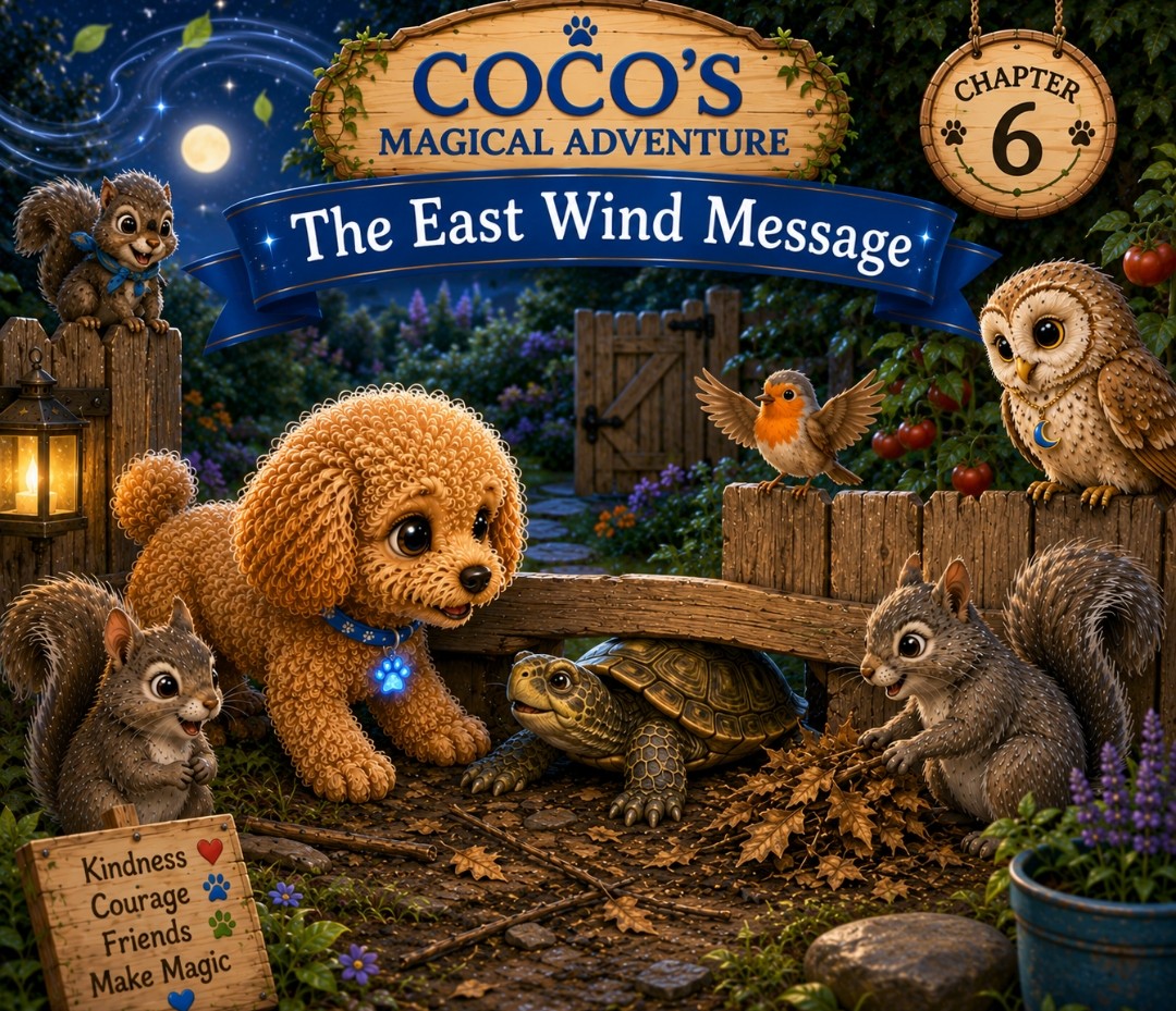 You are currently viewing <span style="color: red; font-weight: bold;">New! </span>Chapter 6: The East Wind Message
