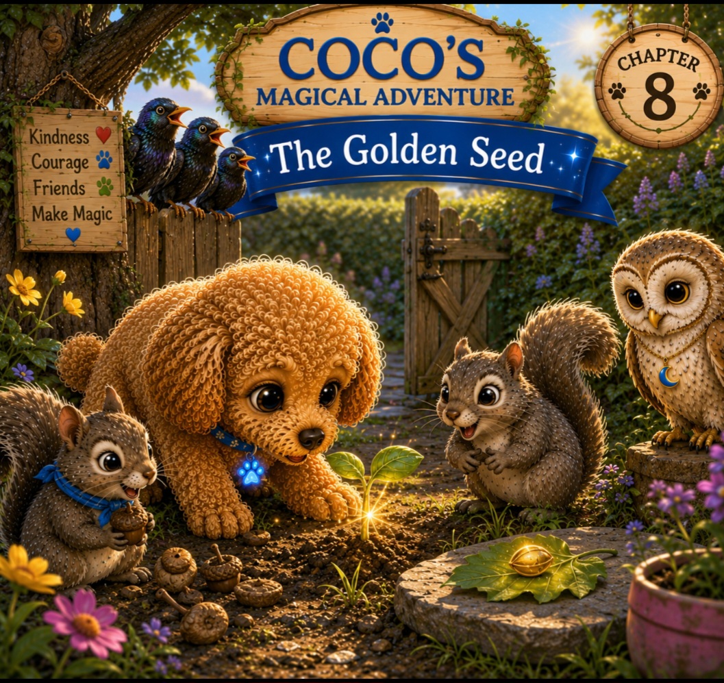 You are currently viewing <span style="color: red; font-weight: bold;">New! </span>Chapter 8: The Golden Seed