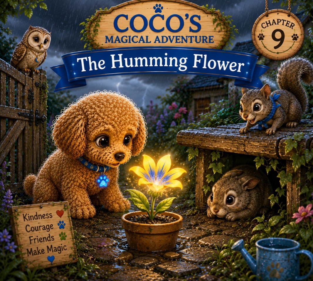 You are currently viewing <span style="color: red; font-weight: bold;">New! </span>Chapter 9: The Humming Flower
