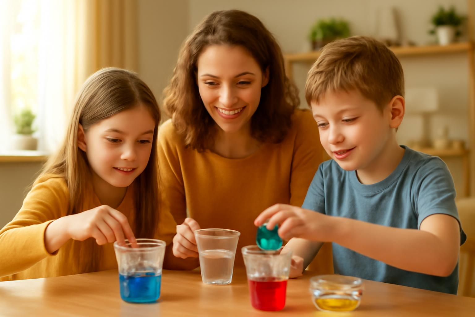 You are currently viewing <span style="color: red; font-weight: bold;">New! </span>Simple Science Activities at Home
