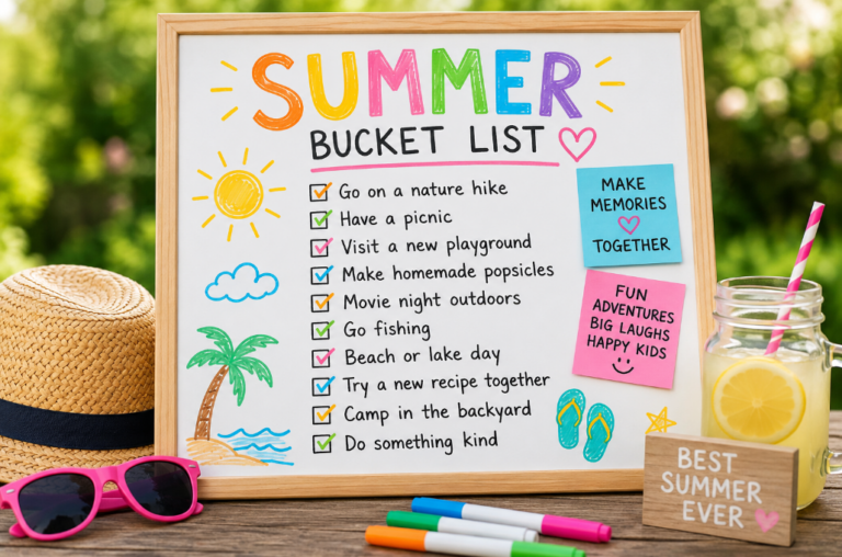 Read more about the article <span style="color: red; font-weight: bold;">New! </span>Summer Bucket List Ideas