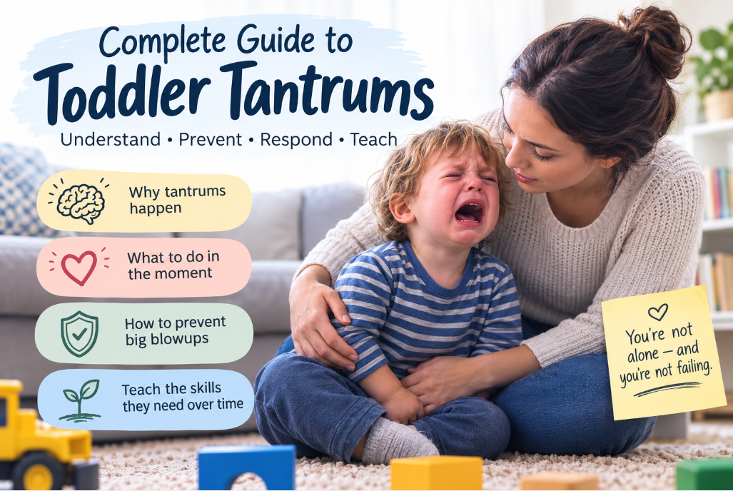 You are currently viewing <span style="color: red; font-weight: bold;">New! </span>Complete Guide to Toddler Tantrums