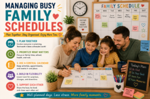Managing Busy Family Schedules