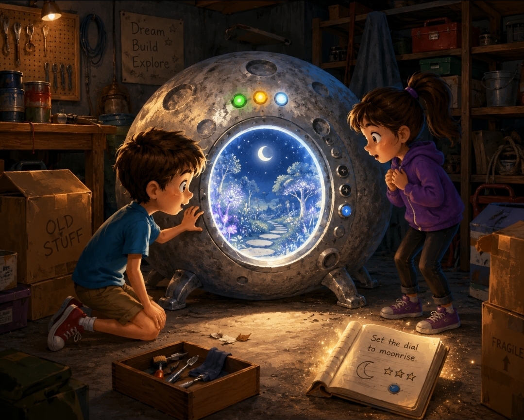 You are currently viewing <span style="color: red; font-weight: bold;">New! </span>Chapter 1: The Machine in the Garage