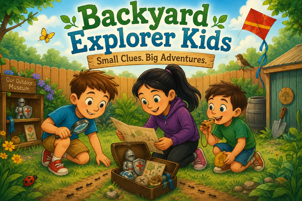 You are currently viewing <span style="color: red; font-weight: bold;">New! </span>Backyard Explorer Kids