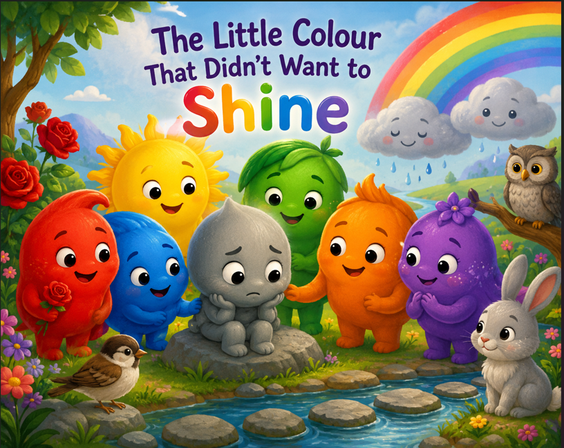 You are currently viewing <span style="color: red; font-weight: bold;">New! </span>The Little Colour That Didn’t Want to Shine