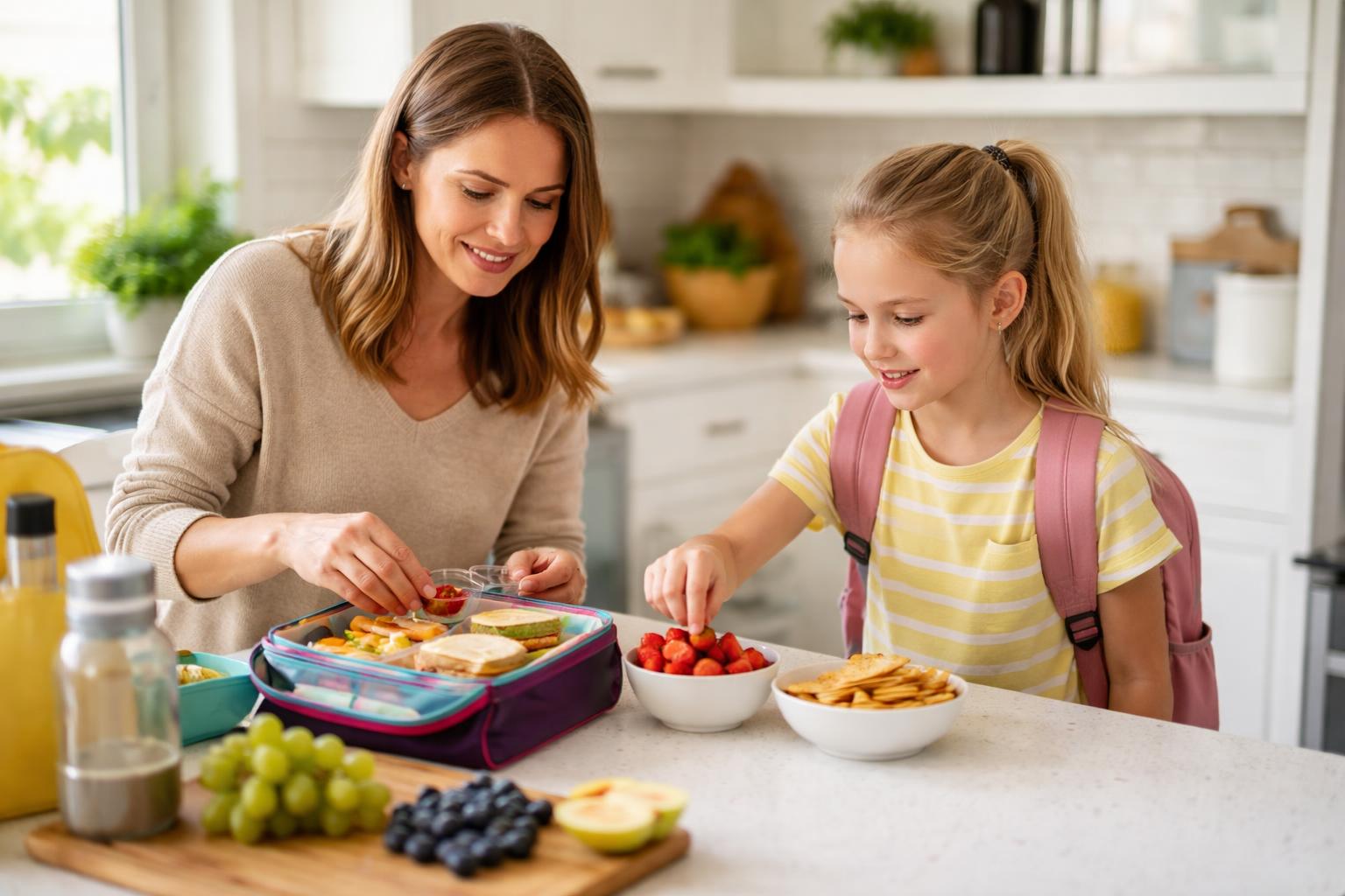 You are currently viewing <span style="color: red; font-weight: bold;">New! </span>Healthy Lunch Ideas for School