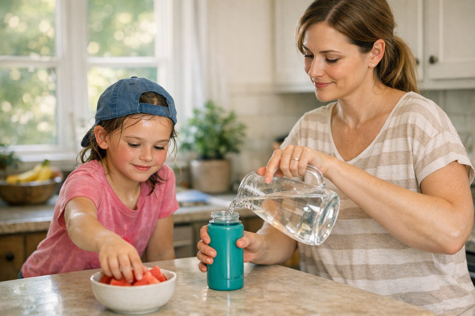 You are currently viewing <span style="color: red; font-weight: bold;">New! </span>How to Help Kids Stay Hydrated