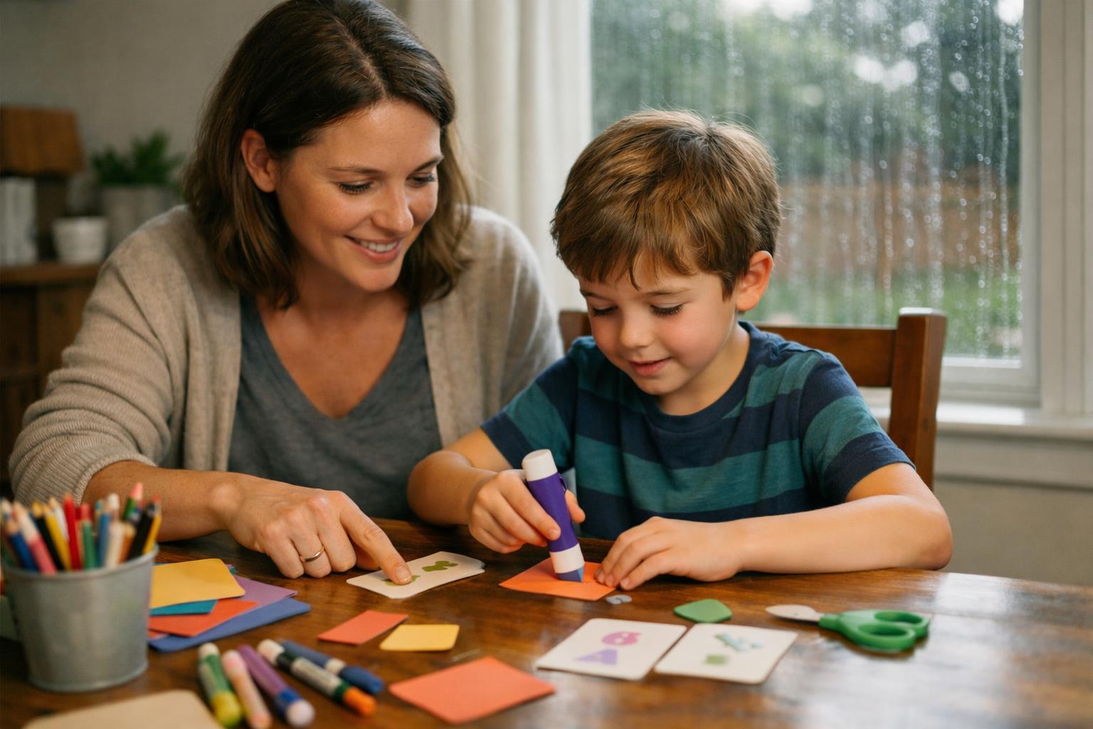 You are currently viewing <span style="color: red; font-weight: bold;">New! </span>Learning Activities for Rainy Days