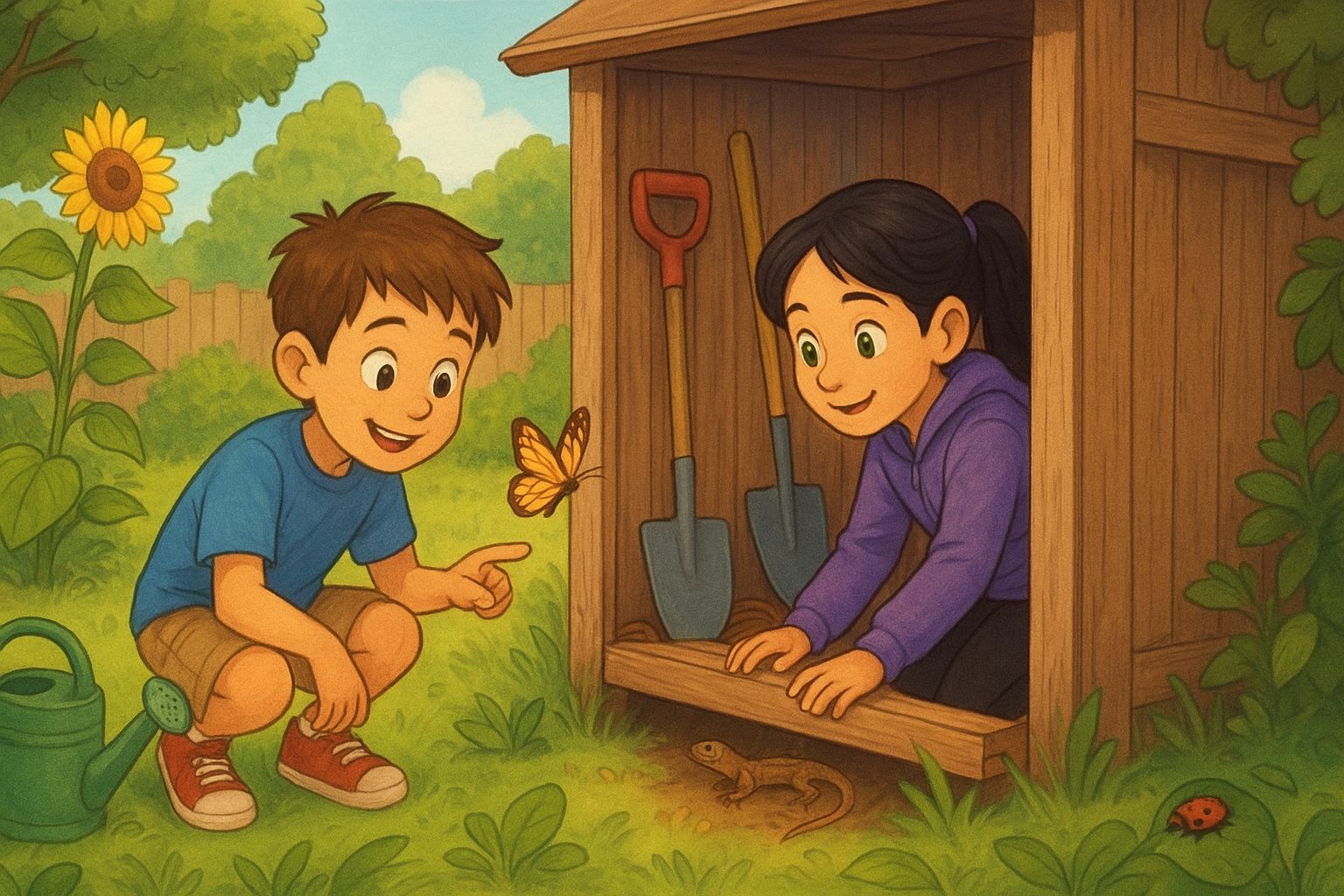You are currently viewing <span style="color: red; font-weight: bold;">New! </span>Chapter 5: The Butterfly by the Shed