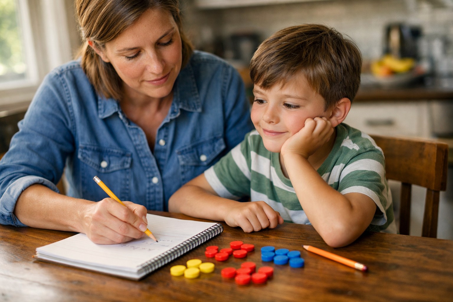 You are currently viewing <span style="color: red; font-weight: bold;">New! </span>Helping Kids Love Math